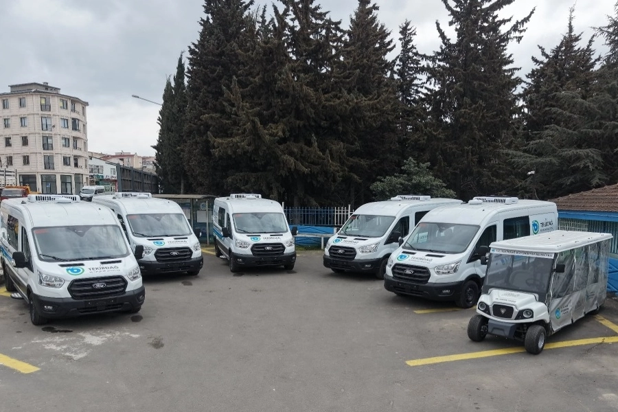 Tekirdağ’da Cenaze Nakil Filosuna 5 Yeni Araç!