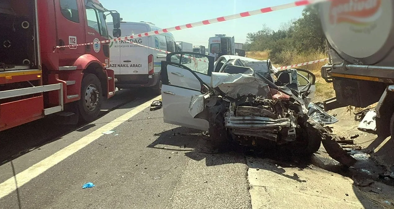 Tekirdağ’da Feci Kaza: 4 Kişi Hayatını Kaybetti
