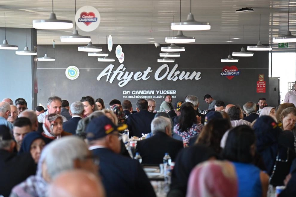 Tekirdağ’da Gazilere Vefa Yemeği Düzenlendi