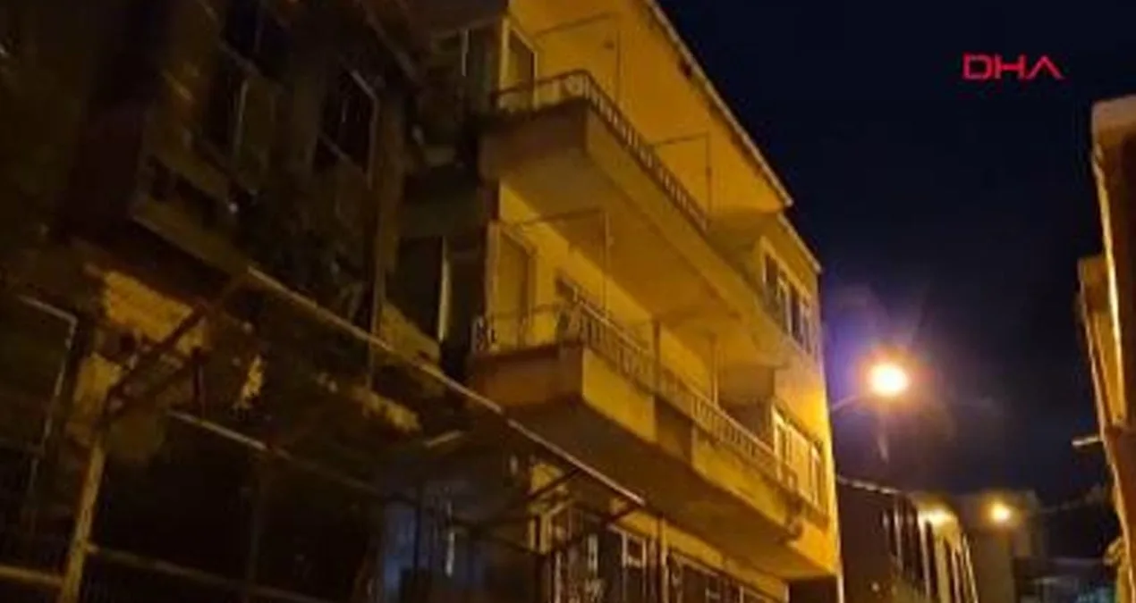 Tekirdağ’da Metruk Bina Apartmana Yaslandı!