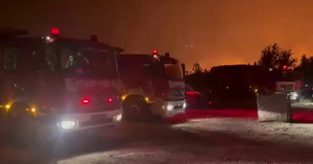 Tekirdağ ve Çanakkale’de Yangın Mücadelesi Devam Ediyor