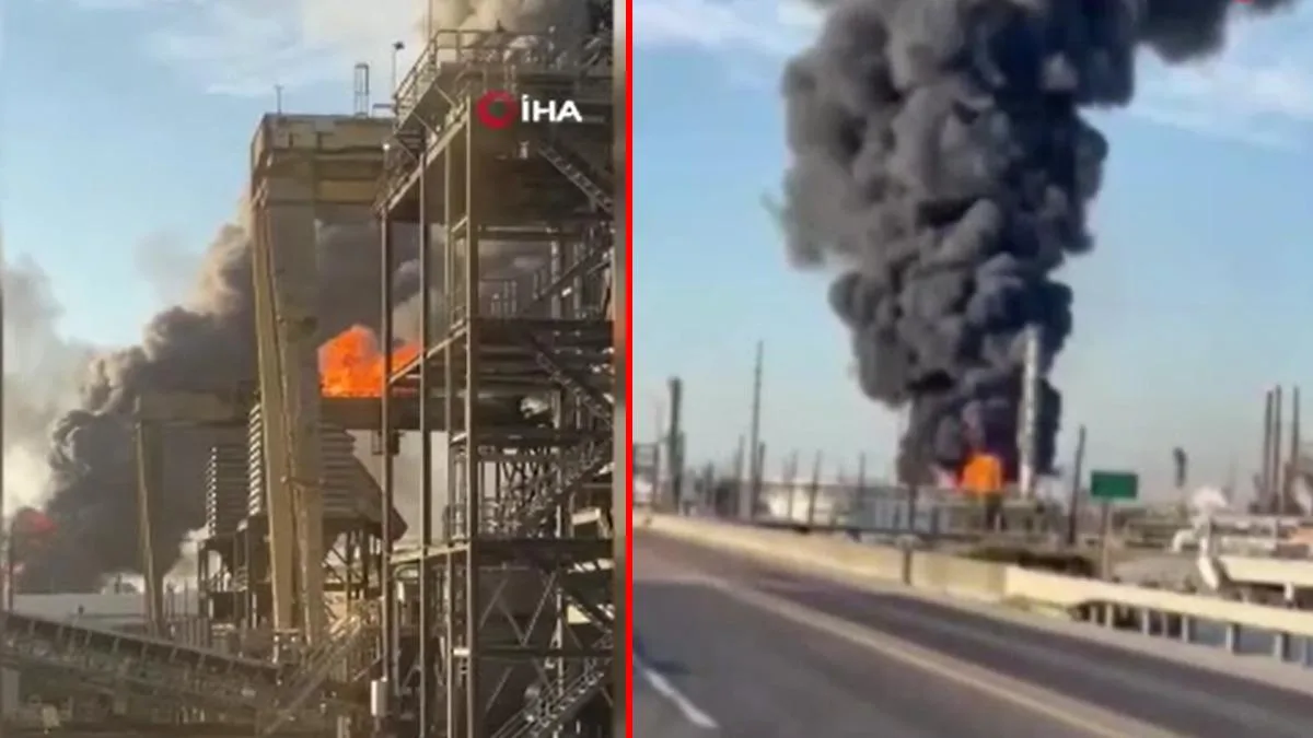 Teksas’ta Petrol Rafinerisinde Şiddetli Patlama!