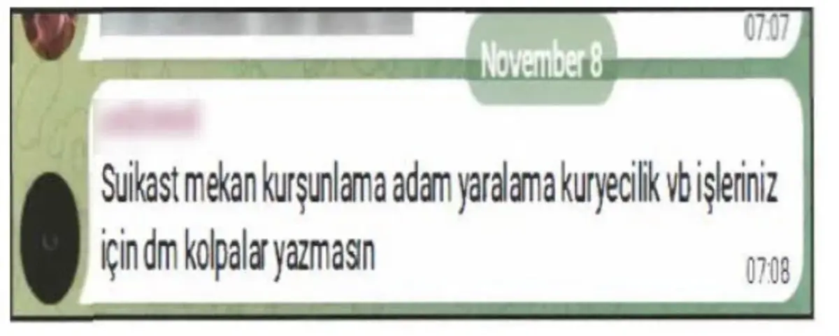 Tetikçi menüsü... İlan verip, sipariş alıyorlar: İnfaz, bel altı bel üstü, mekan kurşunlanır 4