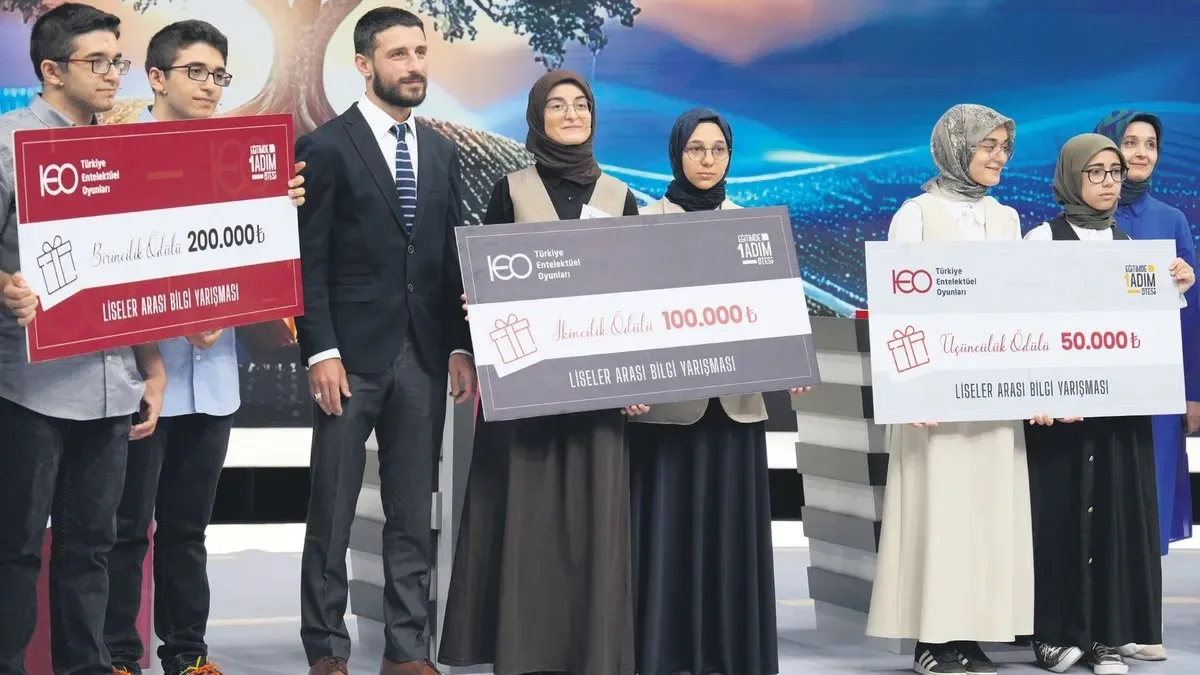 TEO Bilgi Yarışması’nda İkizler Hedefi Vurdu!