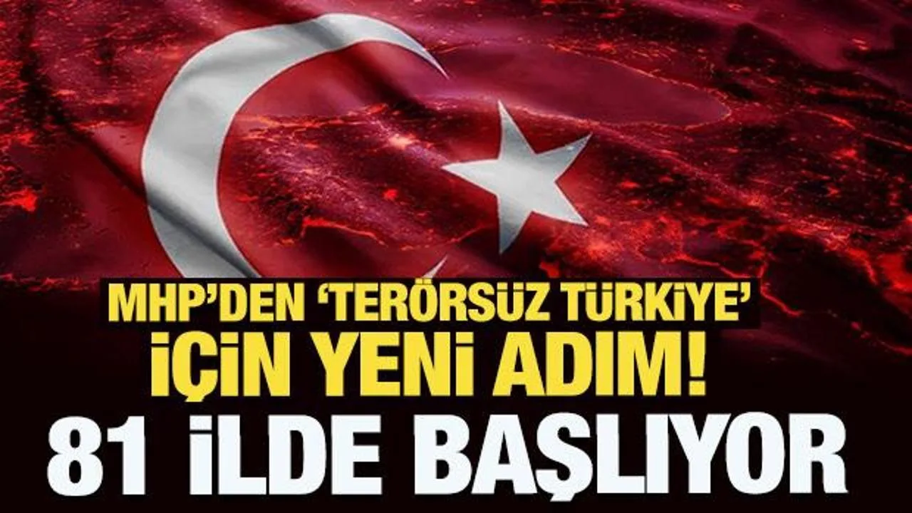Terörsüz Türkiye İçin Birlik Buluşmaları Başlıyor