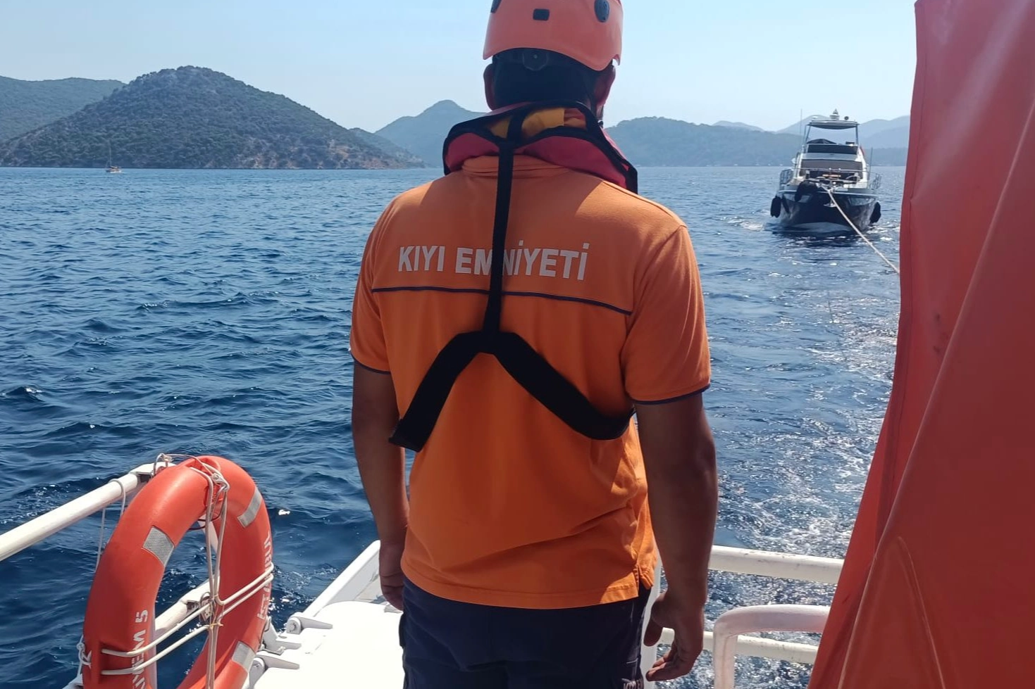 Tersane Adası’nda Tekneye Acil Müdahale!