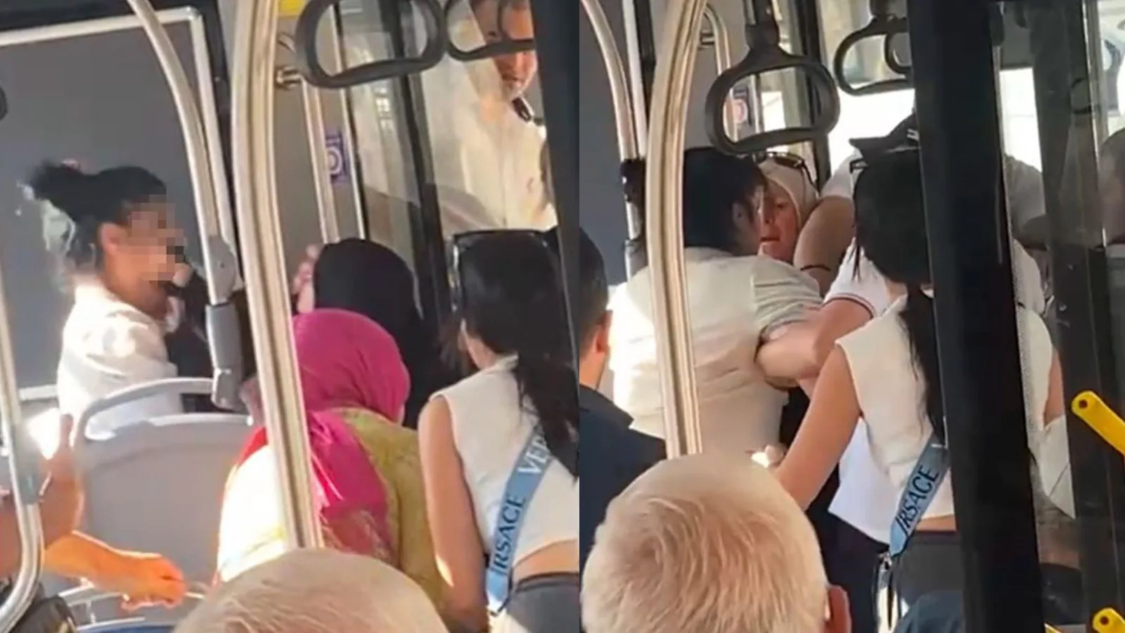 Tesettürlü Kadına Hakaret Eden Kadın Gözaltında!