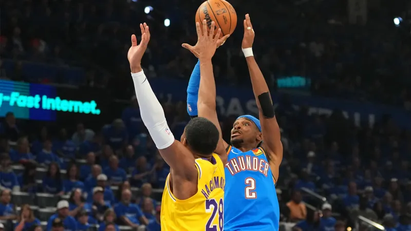 Thunder, Lakers’ı geçerek seride öne geçti!