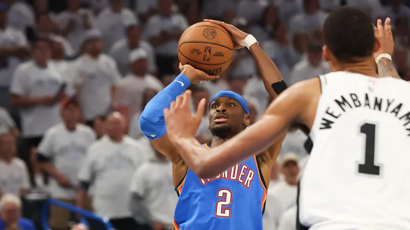 Thunder, Spurs’ü Yenerek Seriyi Eşitledi!