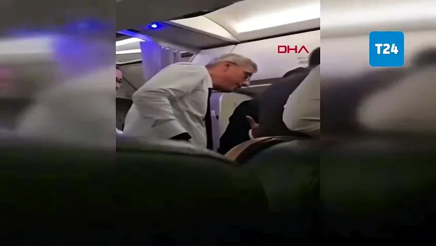 THY Uçağında Bakan Memişoğlu’ndan Acil Müdahale