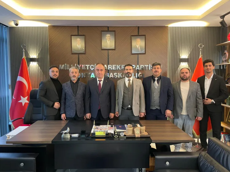 Ticarette Birlik’ten MHP’ye Ziyaret