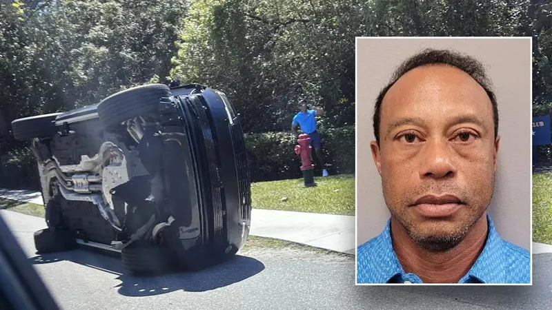 Tiger Woods, Alkollü Araç Kullanırken Tutuklandı!