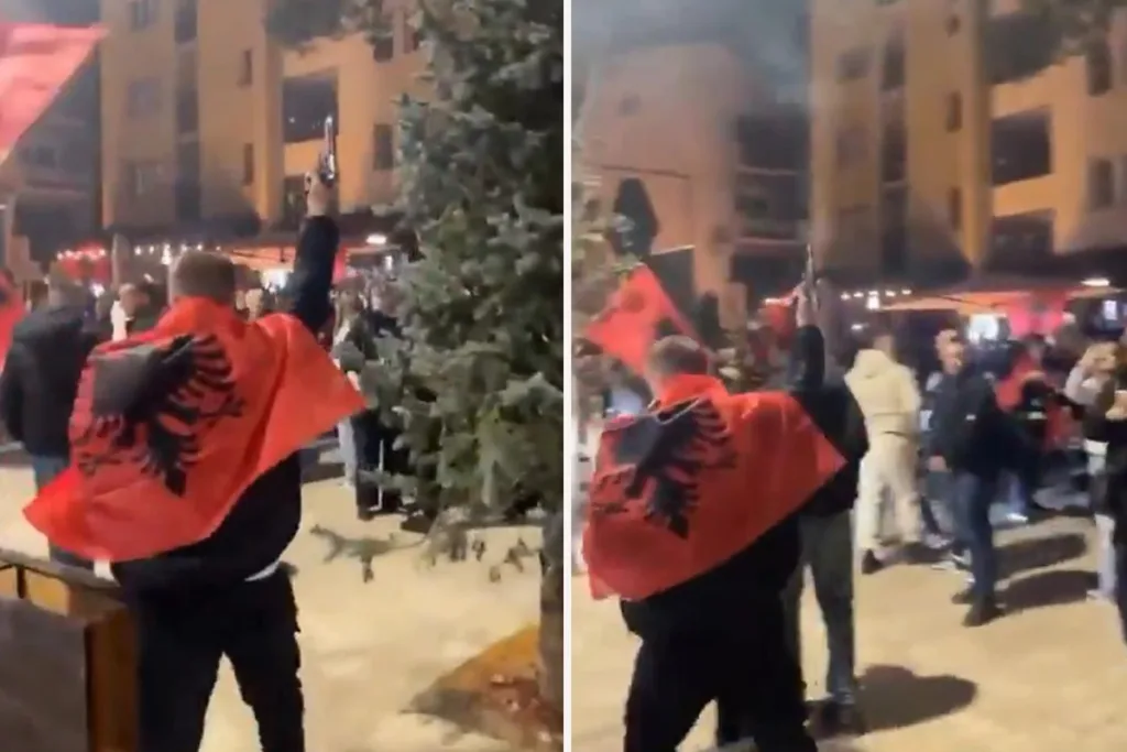Tiran’da Gergin Protestolar ve Silahlı Gösteriler!