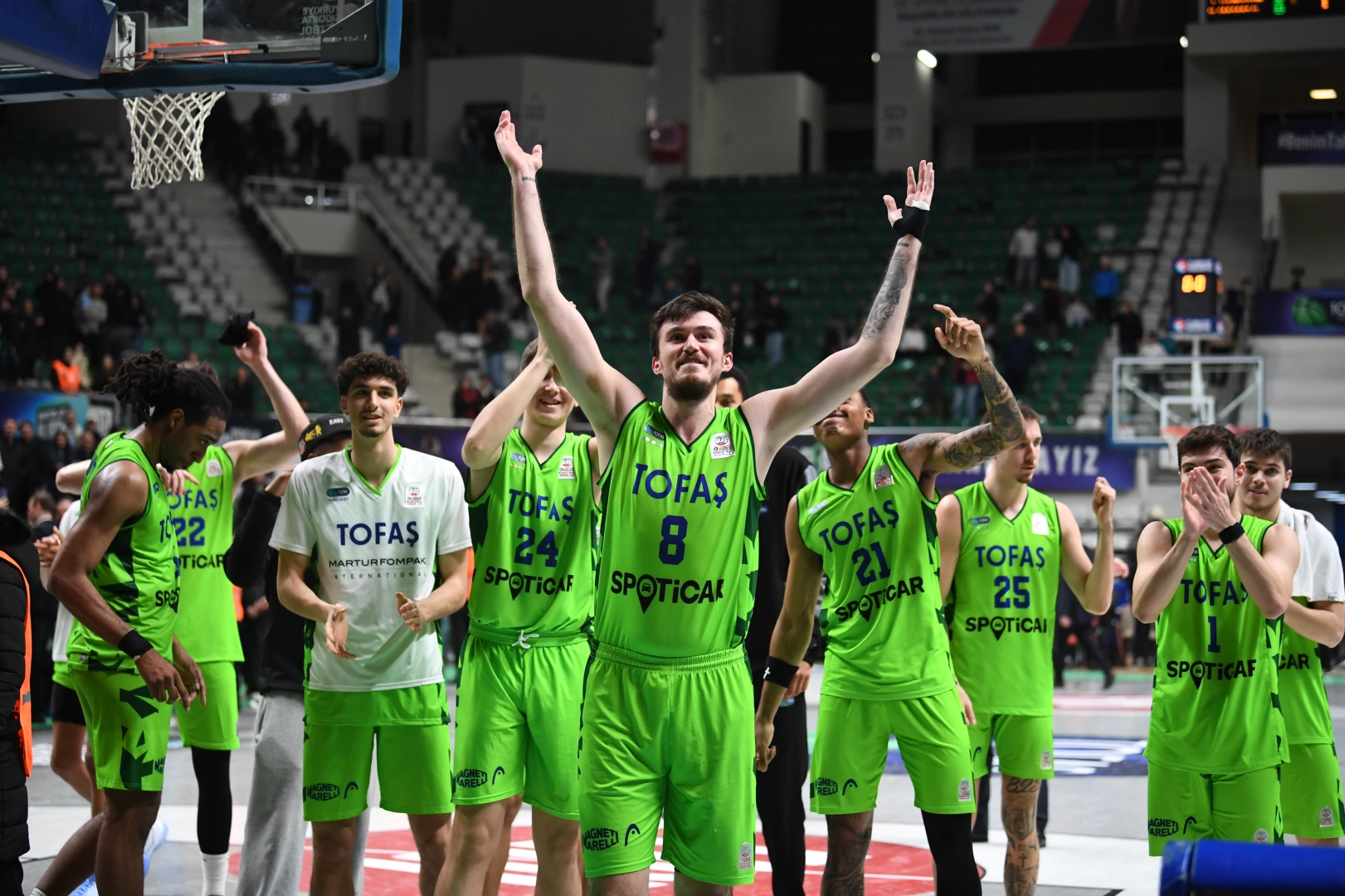 Tofaş, Bahçeşehir’i Farklı Geçti: 92-82!