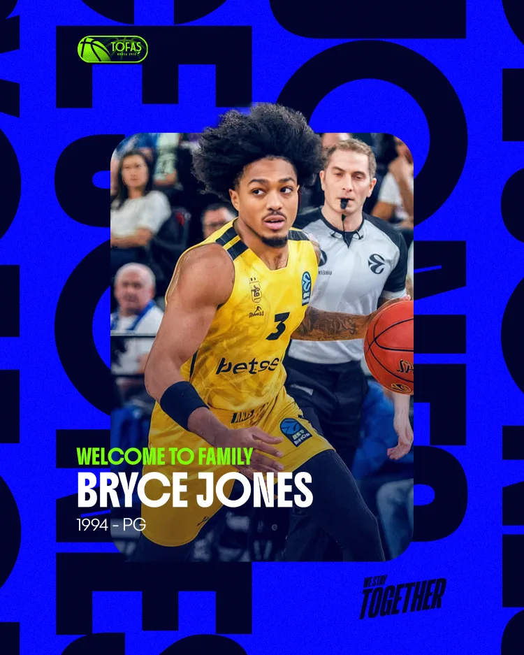TOFAŞ, Bryce Jones ile kadrosunu güçlendirdi!
