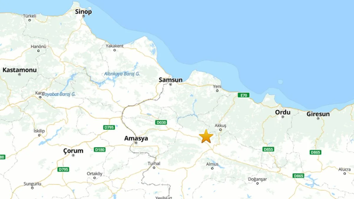 Tokat’ta 5.5 Büyüklüğünde Deprem Panik Yaratıyor!
