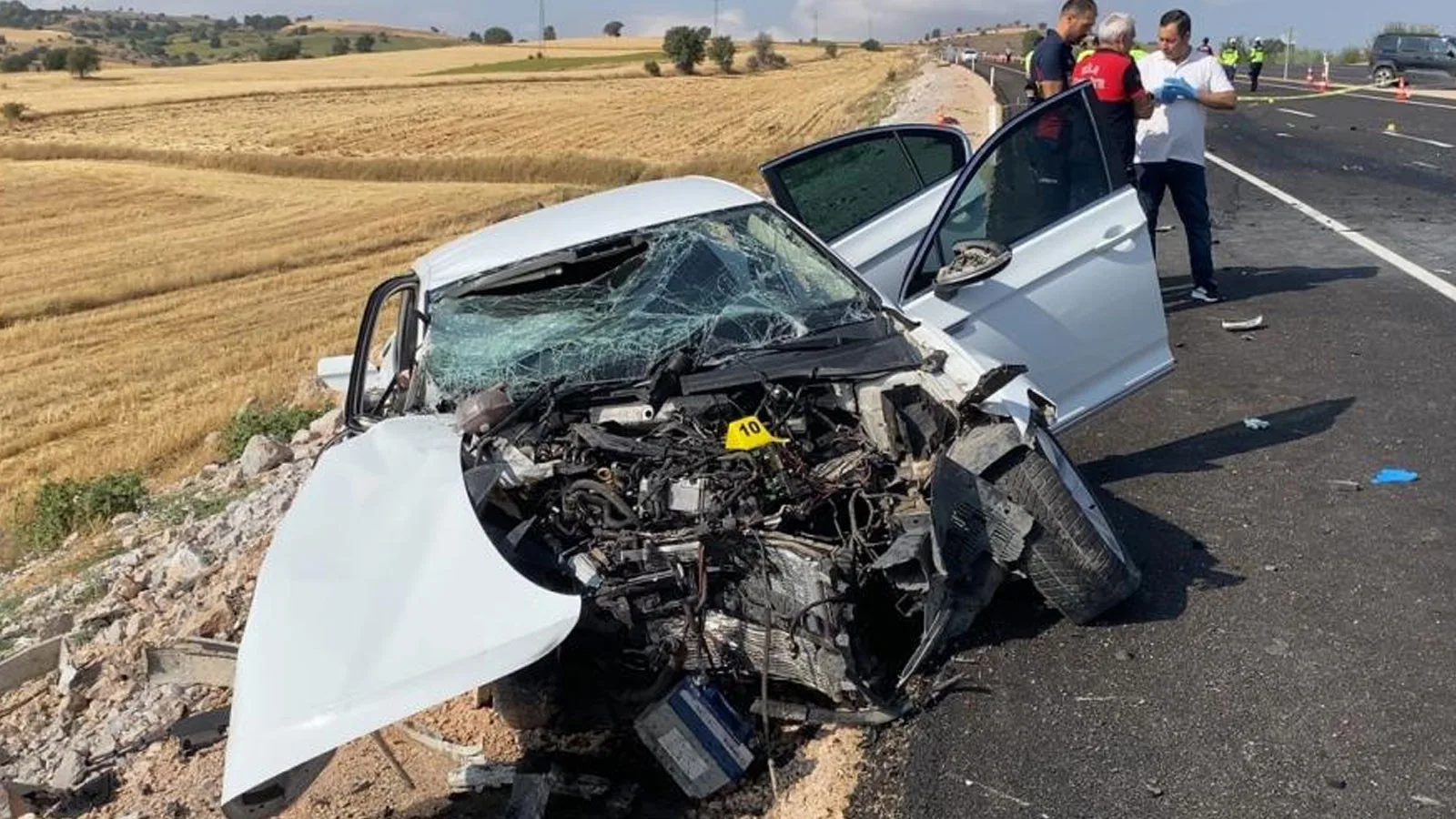 Tokat’ta Feci Kaza: 2 Ölü, 2 Çocuk Yaralı!