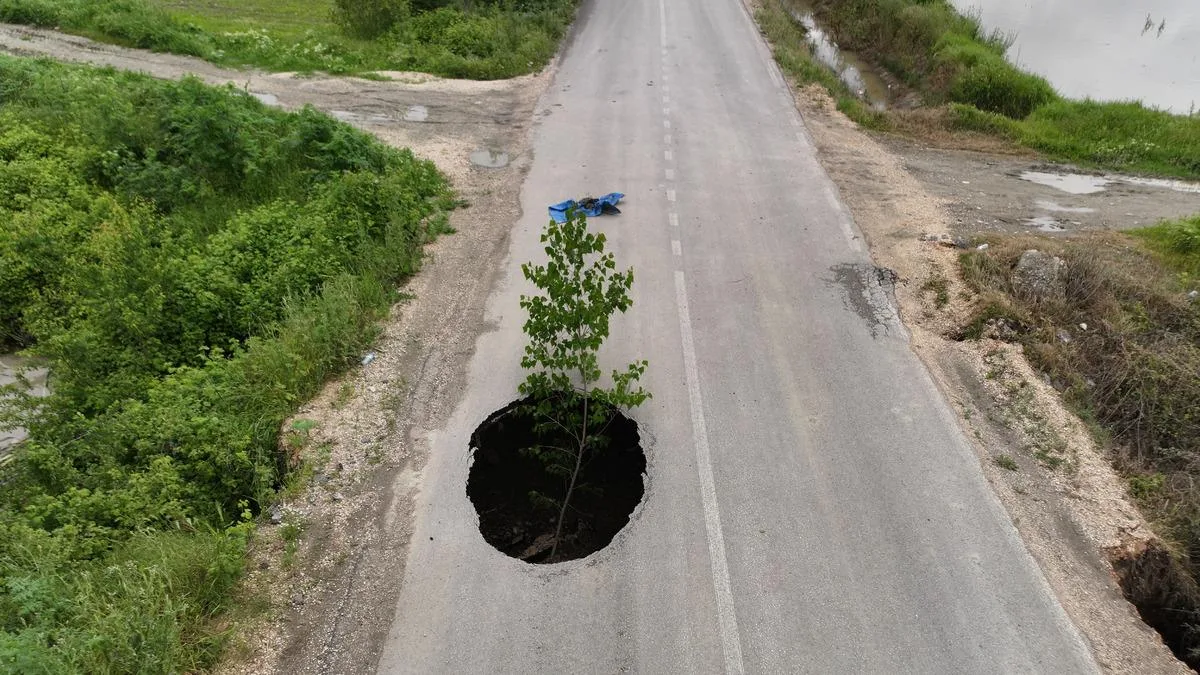 Tokat’ta Yağışlar Tarımı Vurdu, Yol Kapandı!