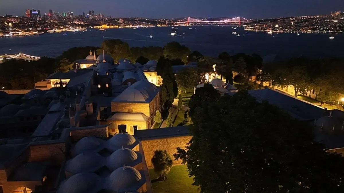 Topkapı Sarayı Gece Turlarıyla Işıldıyor!