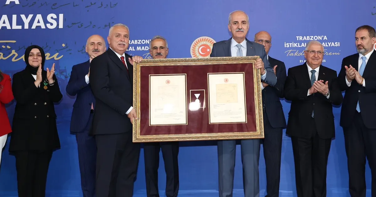 Trabzon’a 101 Yıl Sonra İstiklal Madalyası!