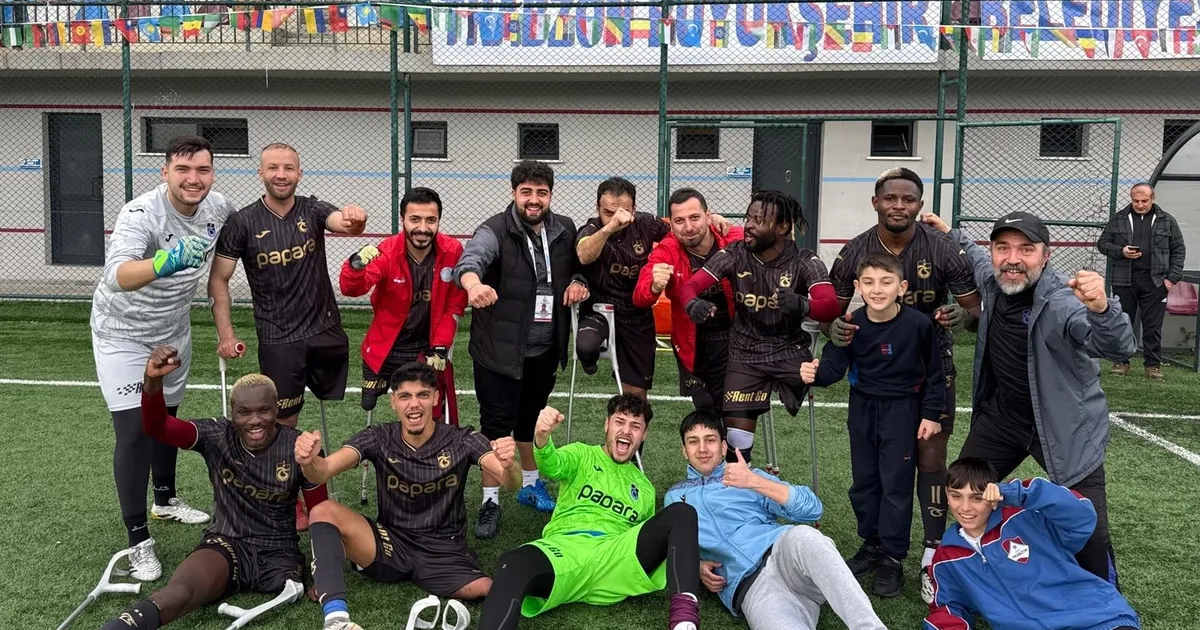 Trabzon Ampute Futbol Takımı 3. Sıraya Yükseldi!