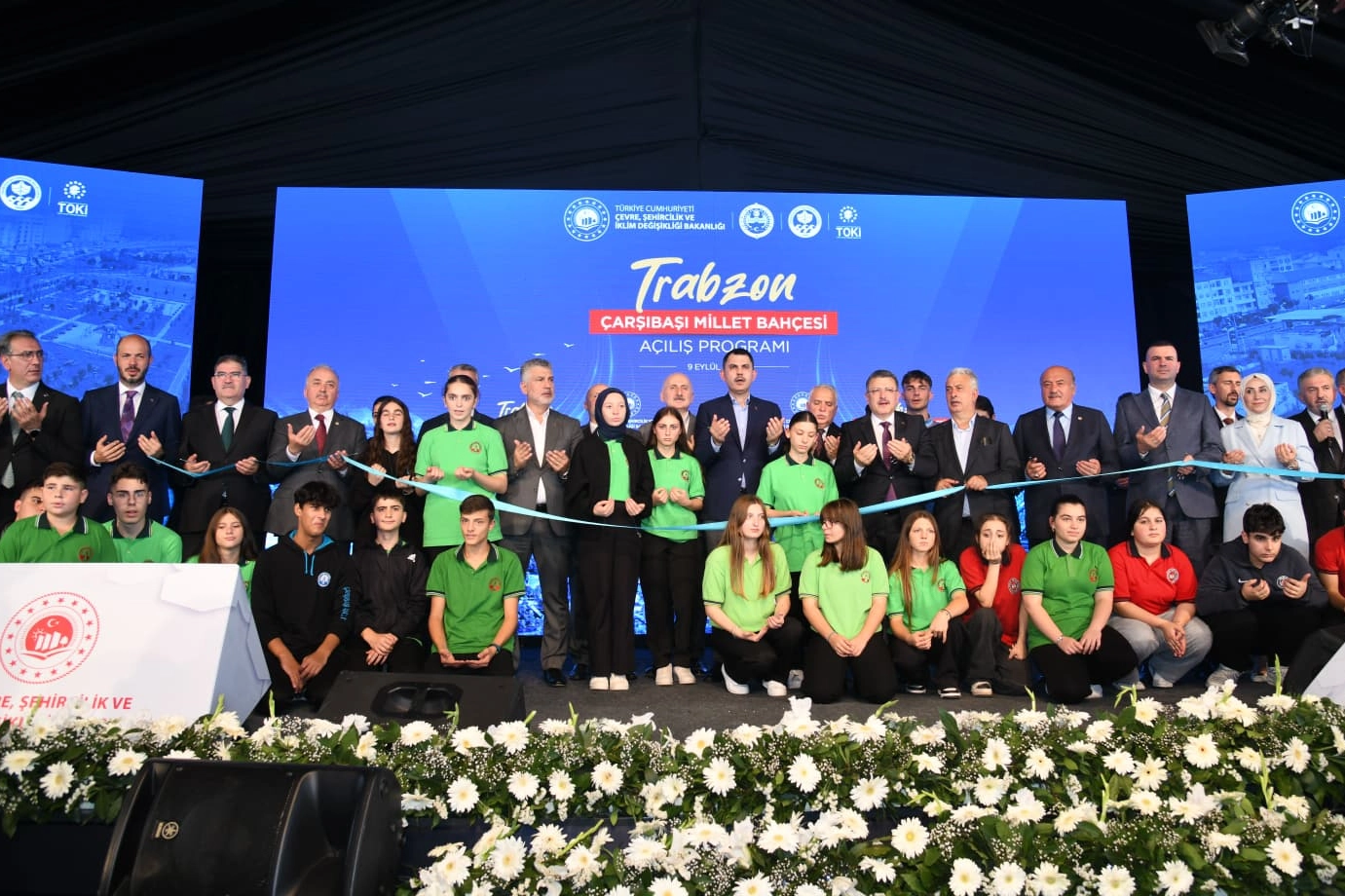 Trabzon Çarşıbaşı’nda Millet Bahçesi Açıldı!