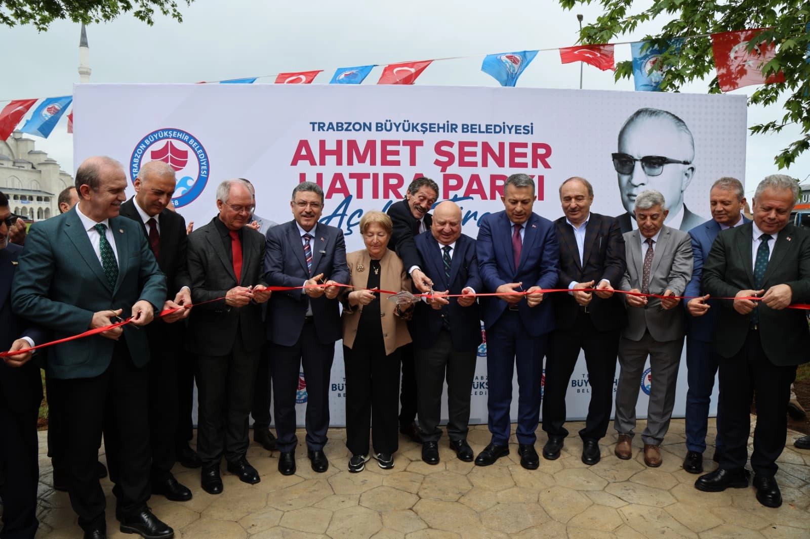 Trabzon’da Ahmet Şener Hatıra Parkı Açıldı