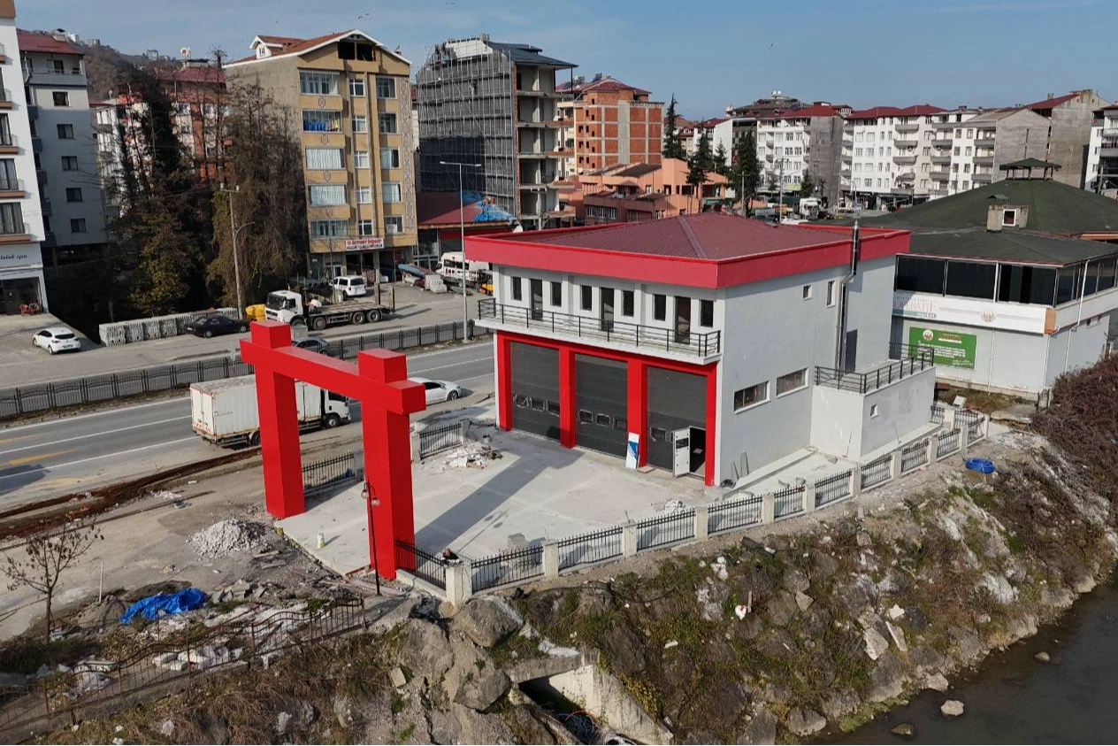 Trabzon’da İki Yeni İtfaiye Binası Hizmete Girecek