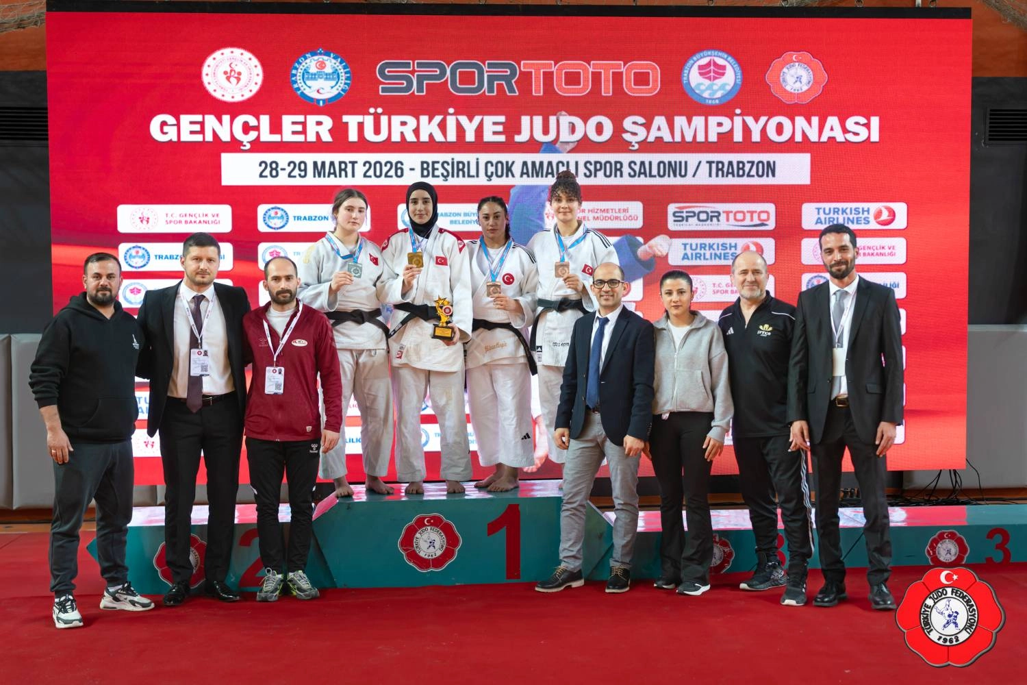 Trabzon’da Judo Şampiyonası Coşkuyla Sona Erdi!