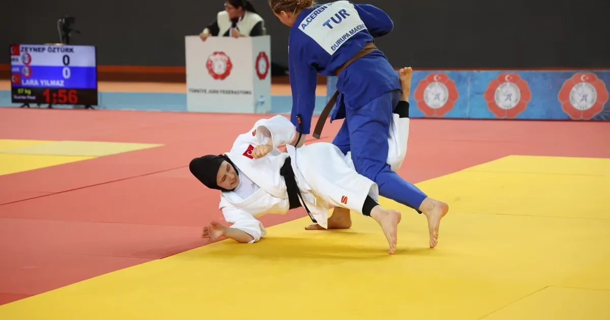 Trabzon’da Judo Şampiyonası Rüzgar Gibi Geçiyor!