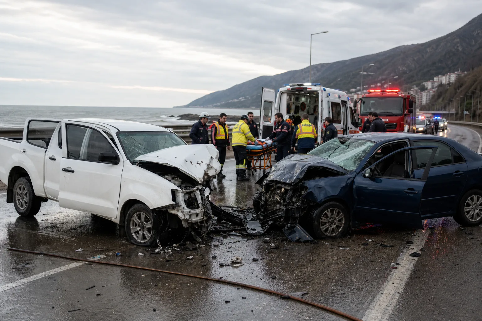 Trabzon’da Kaza: 7 Yaralı
