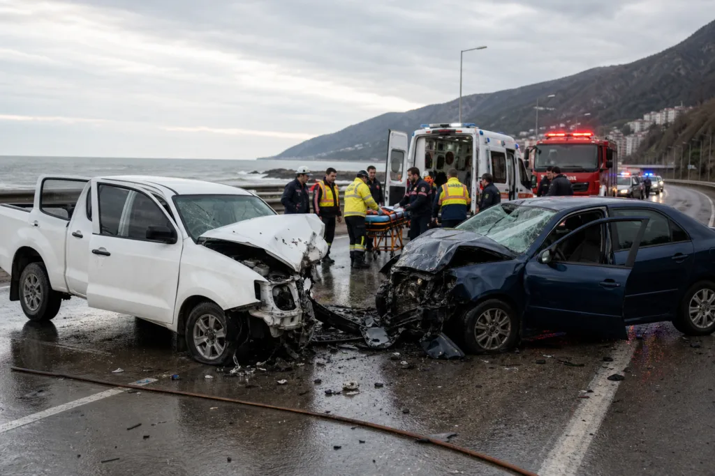 Trabzon’da Kaza: 7 Yaralı