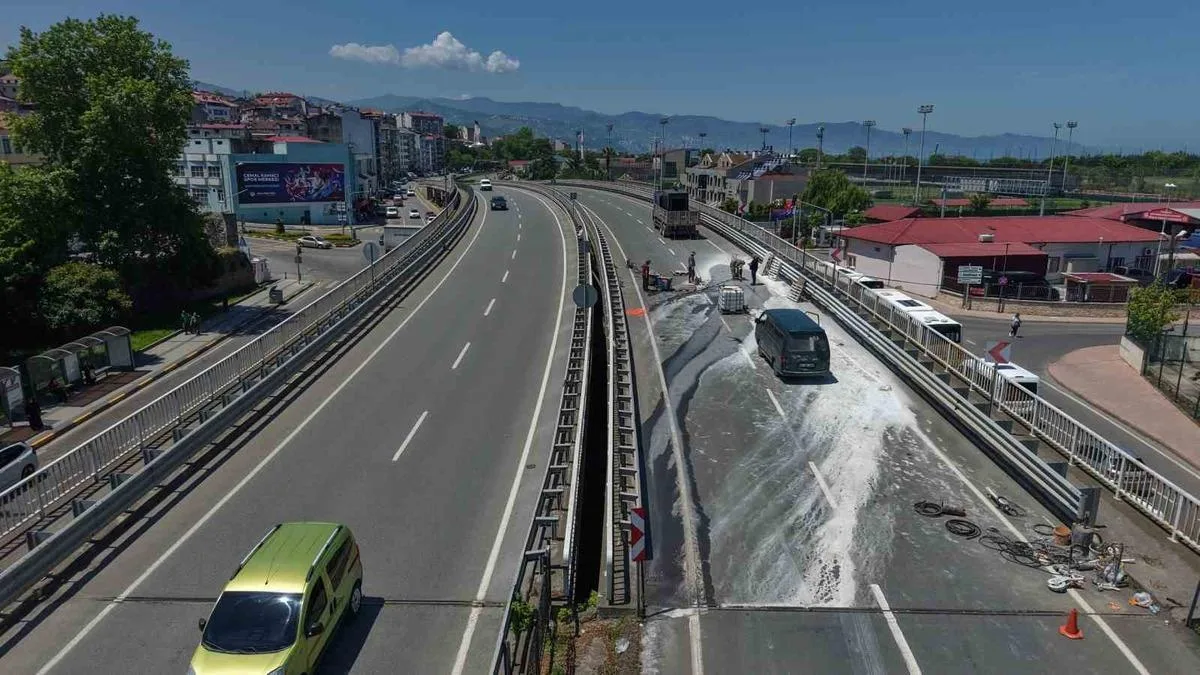 Trabzon’da Reşadiye Viyadüğü Yıkımında İlk Adım
