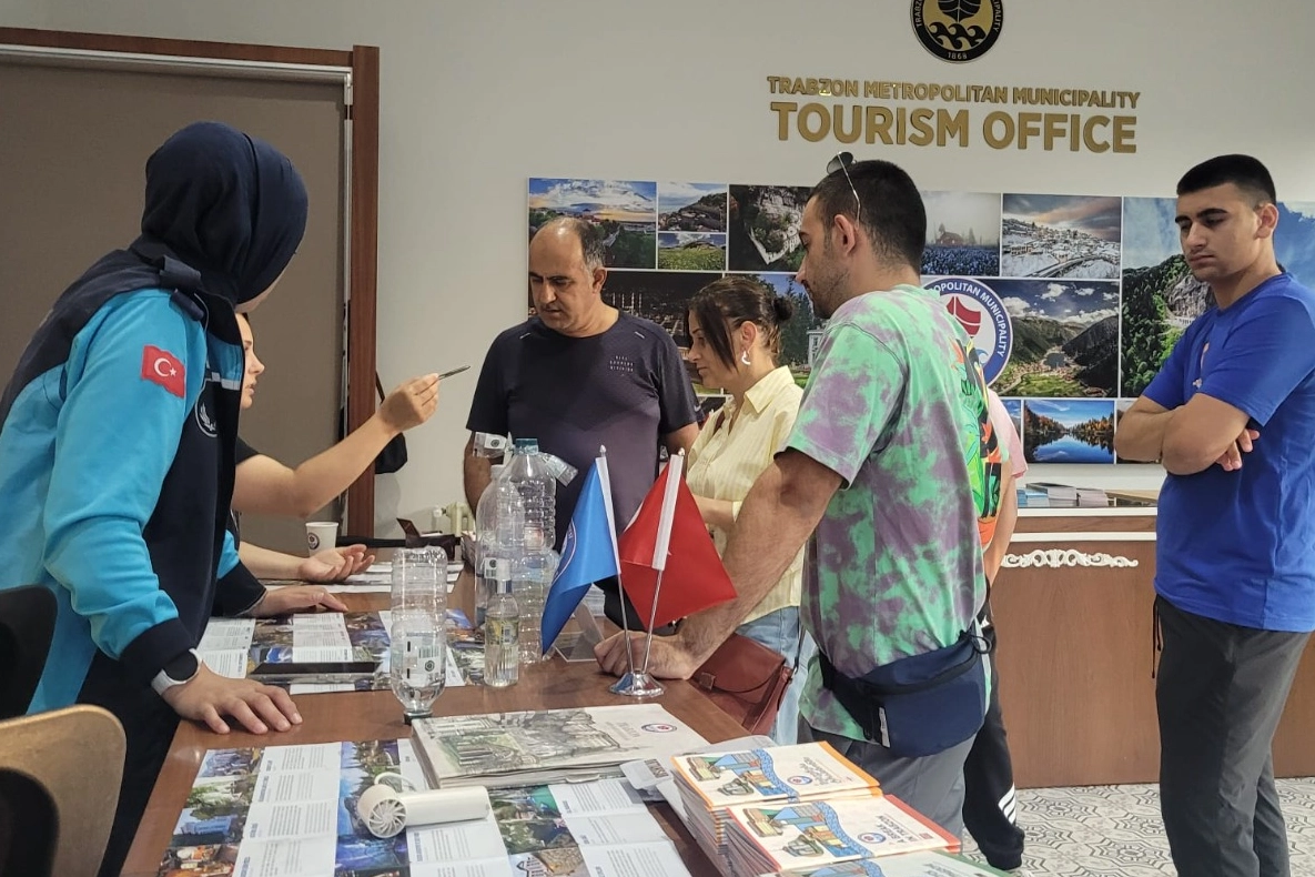 Trabzon’da Turizm Ofisleri 3 Bin 168 Ziyaretçiye Hizmet