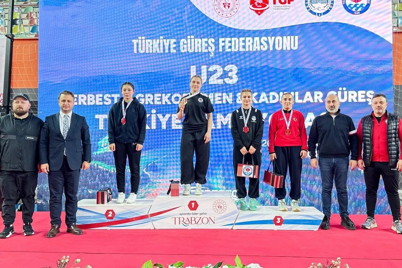 Trabzon’da U23 Güreş’te Çifte Şampiyonluk!