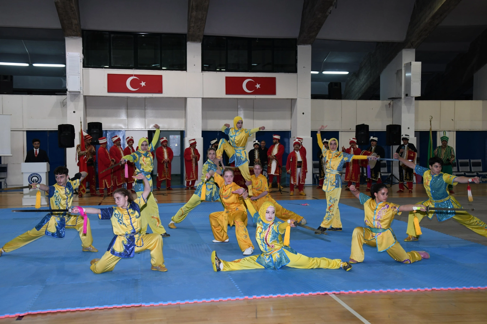 Trabzon’da Wushu Şampiyonları Nefes Kesti!