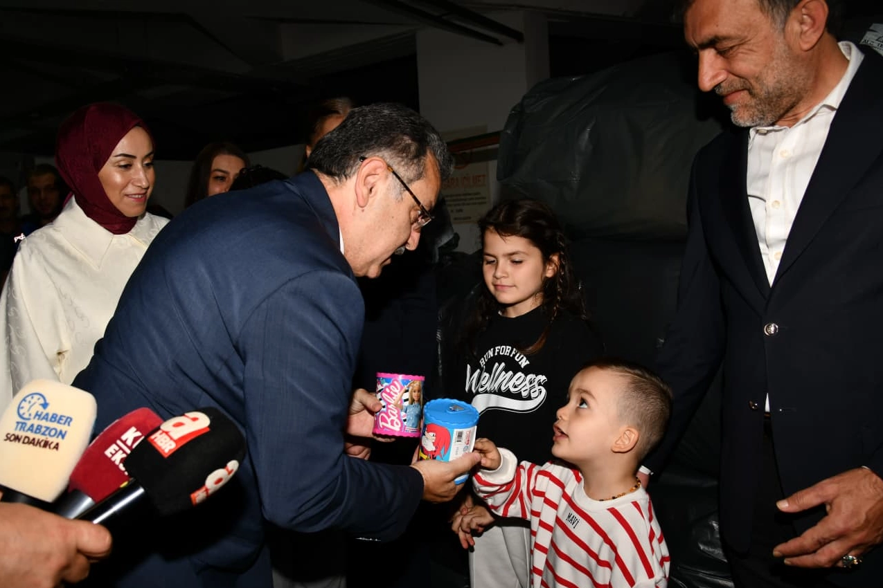 Trabzon’dan Gazze’ye Umut Olma Seferberliği