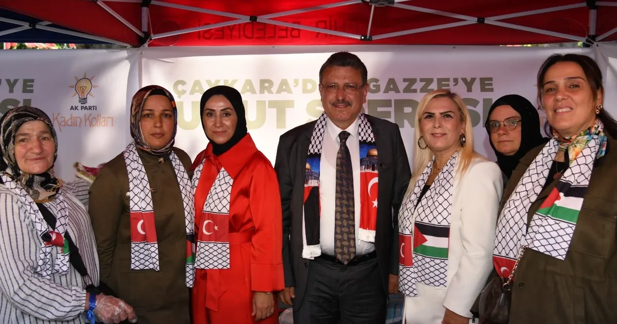 Trabzon’dan Gazze’ye Yeni Bir Gönül Köprüsü