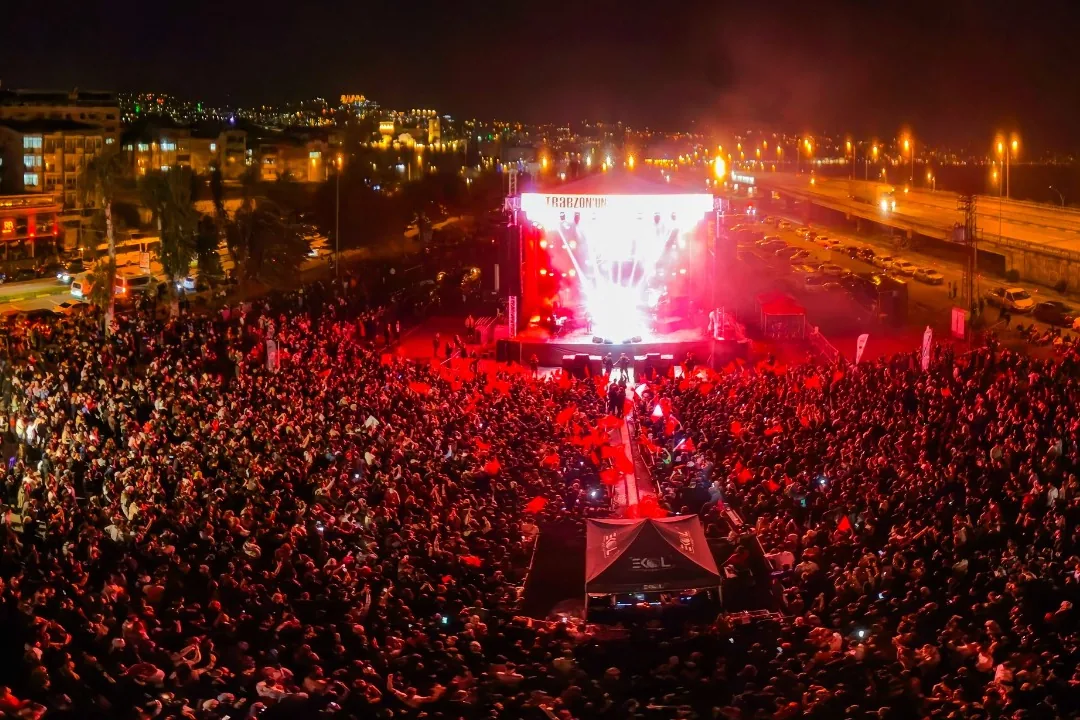 Trabzon Gastronomi Festivali'nde Tuğçe Kandemir Coşkusu