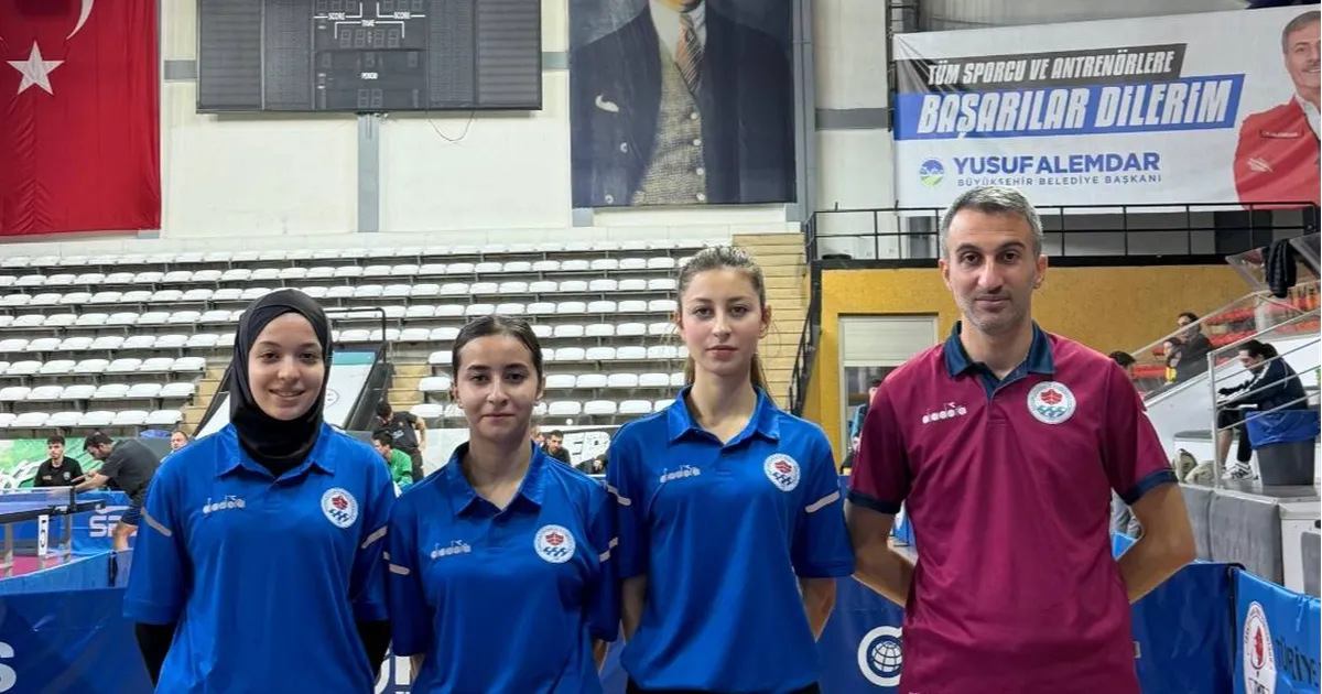 Trabzon Kadın Masa Tenisi Takımı Liderliğe Koşuyor!