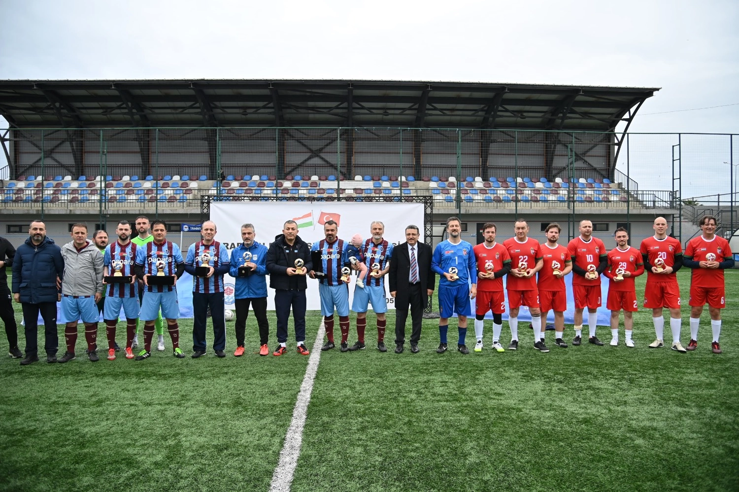 Trabzon-Macaristan Dostluk Maçı 4-4 Beraberlik!