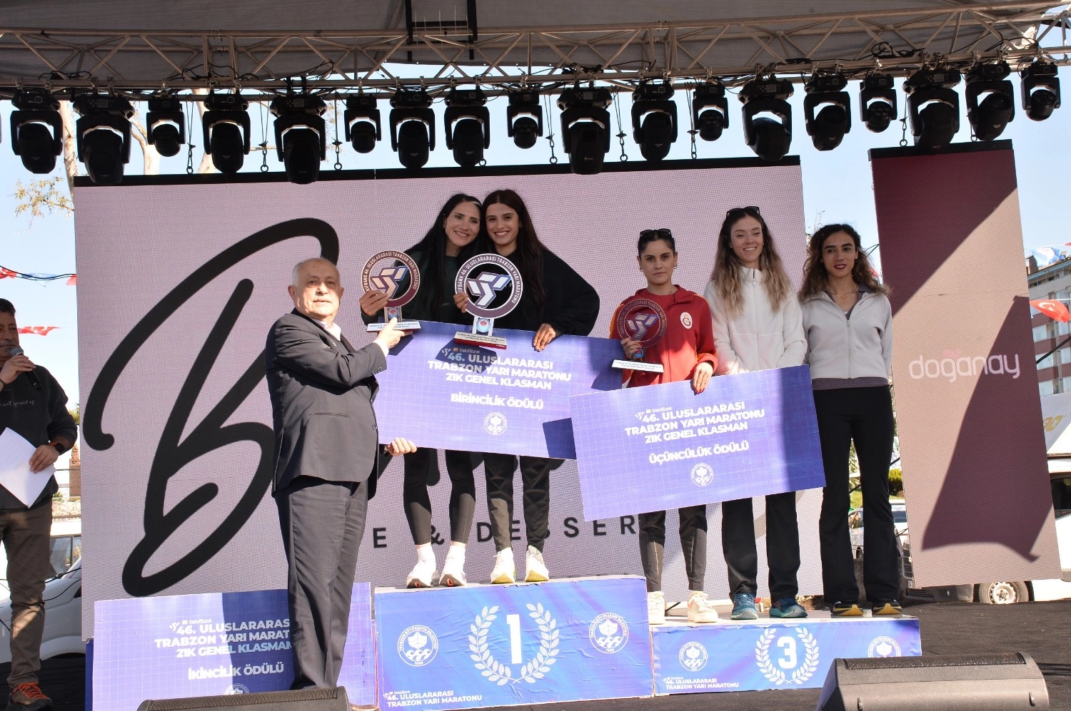 Trabzon Yarı Maratonu’nda Ödüller Sahiplerini Buldu