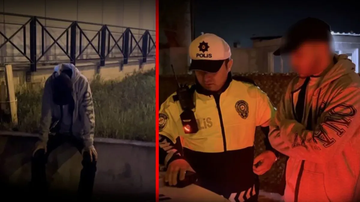 Trafik Denetiminde Alkollü Sürücü Gözyaşlarına Boğuldu!