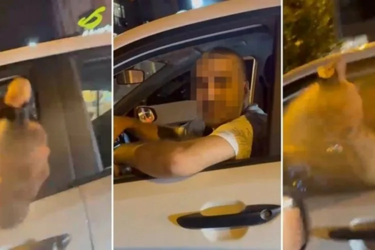 Trafikte Biber Gazı Saldırısına Adli Kontrol!