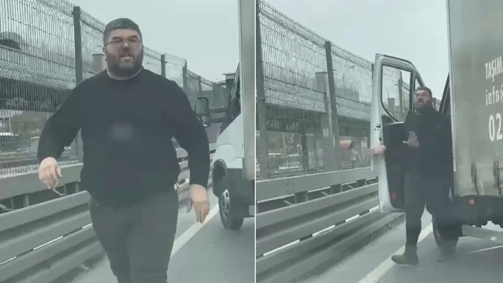 Trafikte Tehdit: Kamyonet Şoförüne 183 Bin Ceza!