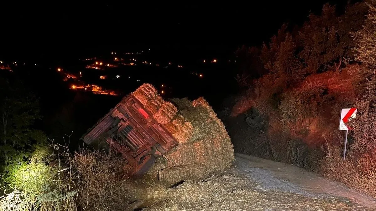 Traktör Devrildi: Sürücü Hastanede Hayatını Kaybetti