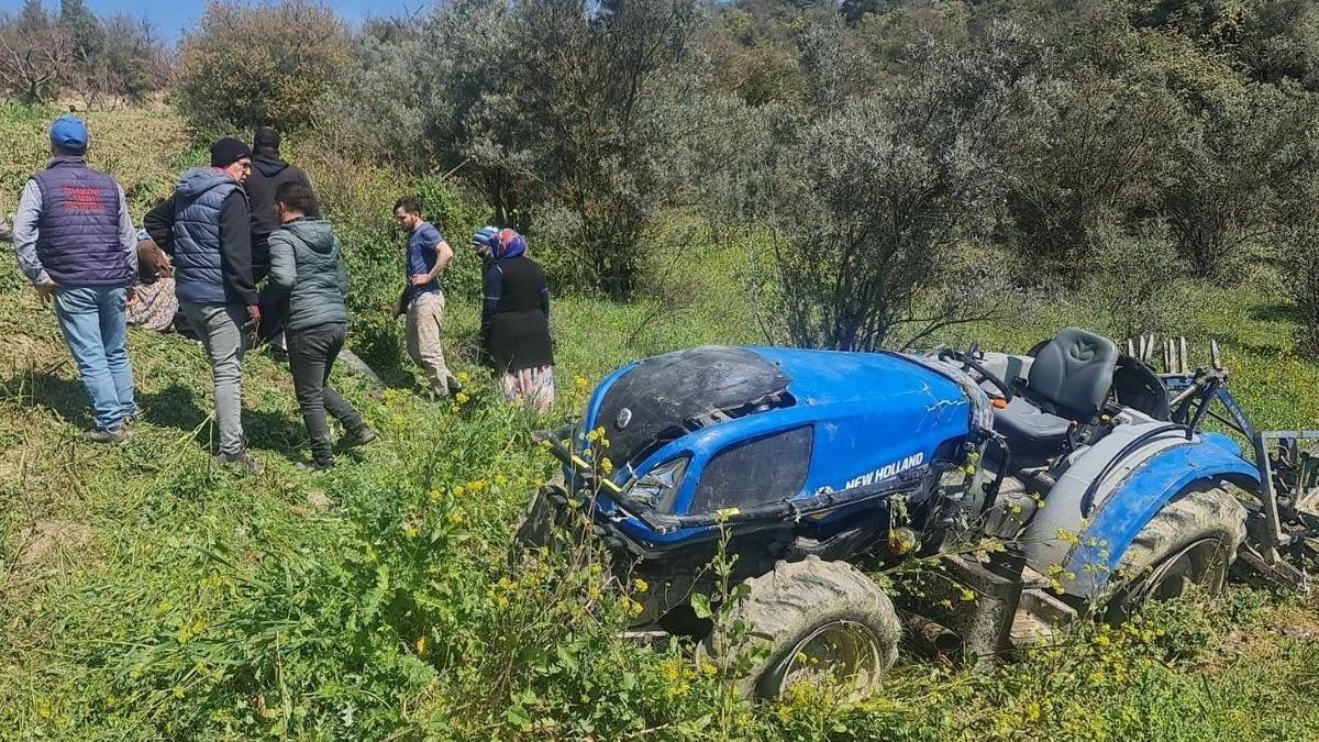 Traktör Devrildi: Uysal Hayatını Kaybetti