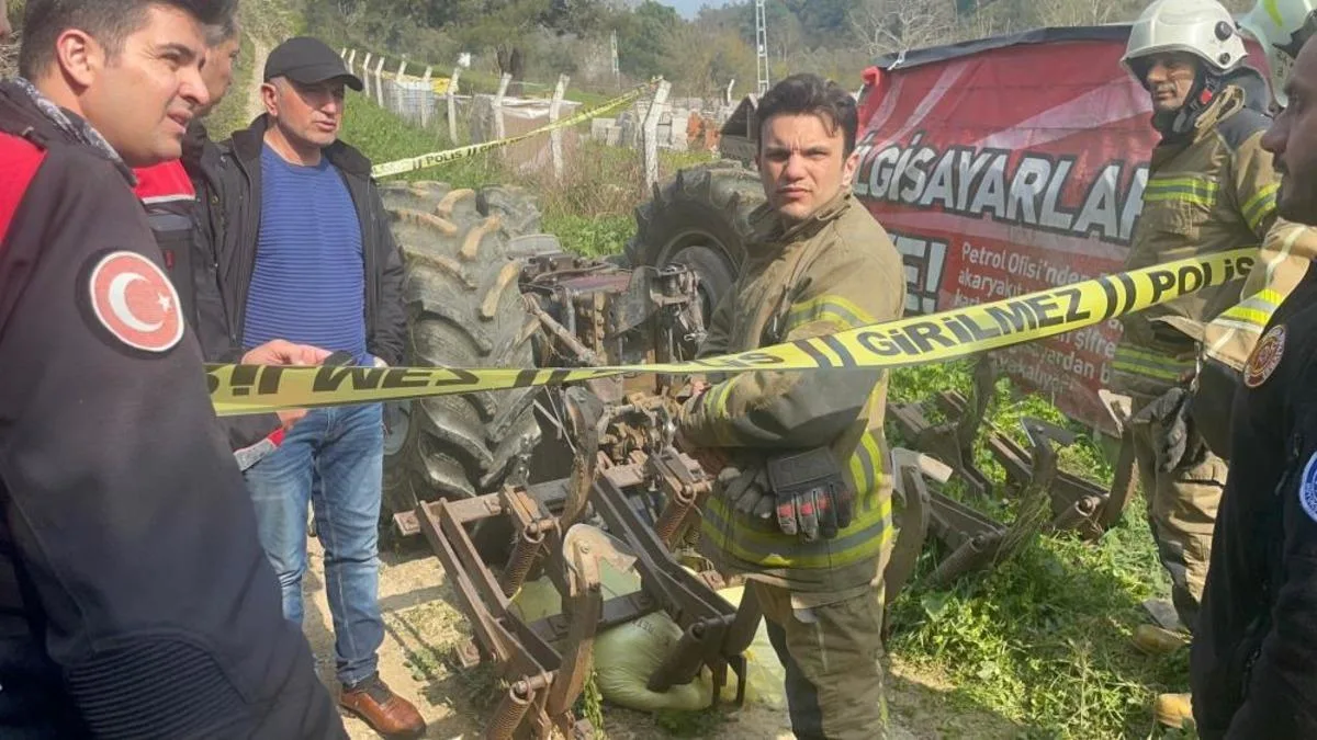 Traktör Devrildi: Yaşlı Sürücü Hayatını Kaybetti