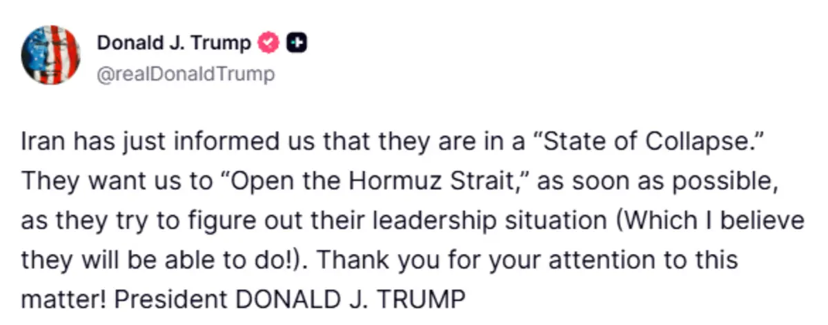 Trump tan İran açıklaması!