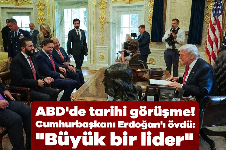 Trump’tan Erdoğan’a: ‘Büyük Bir Lider’